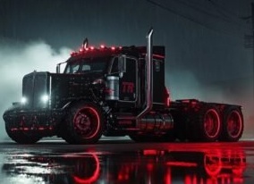 «Особенности ночных рейсов дальнобойщиков по зимней трассе»