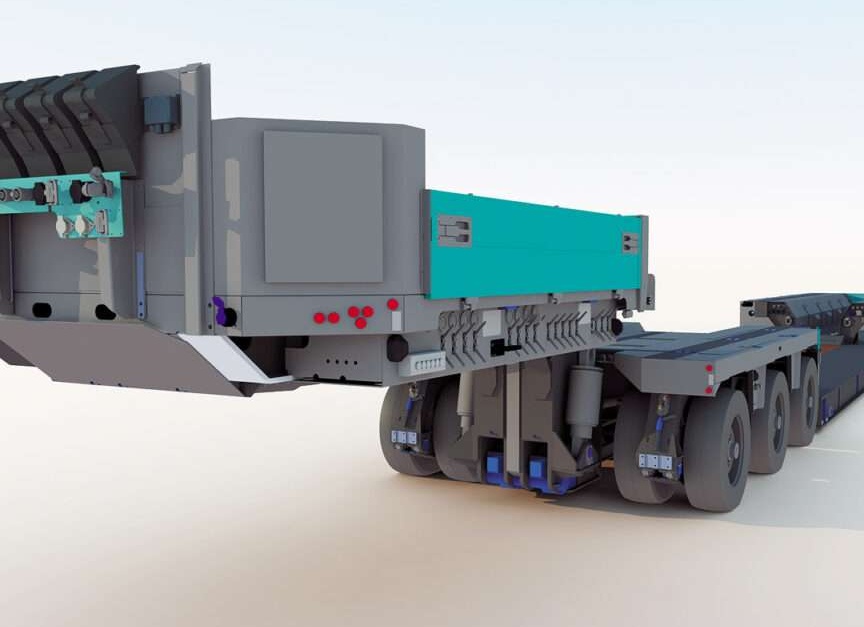 Восьмиосный трал «Meusburger Новтрак» ТР-8144 – для особо сложных задач