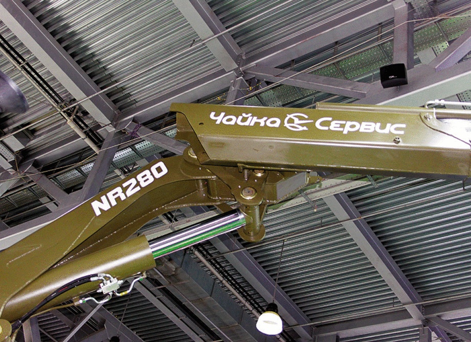 Крано-манипуляторная установка «Чайка NR280» – модель для спецзадач